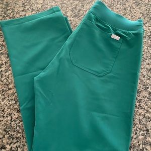 Figs scrubs Hunter Green Livingston pants NWT MP